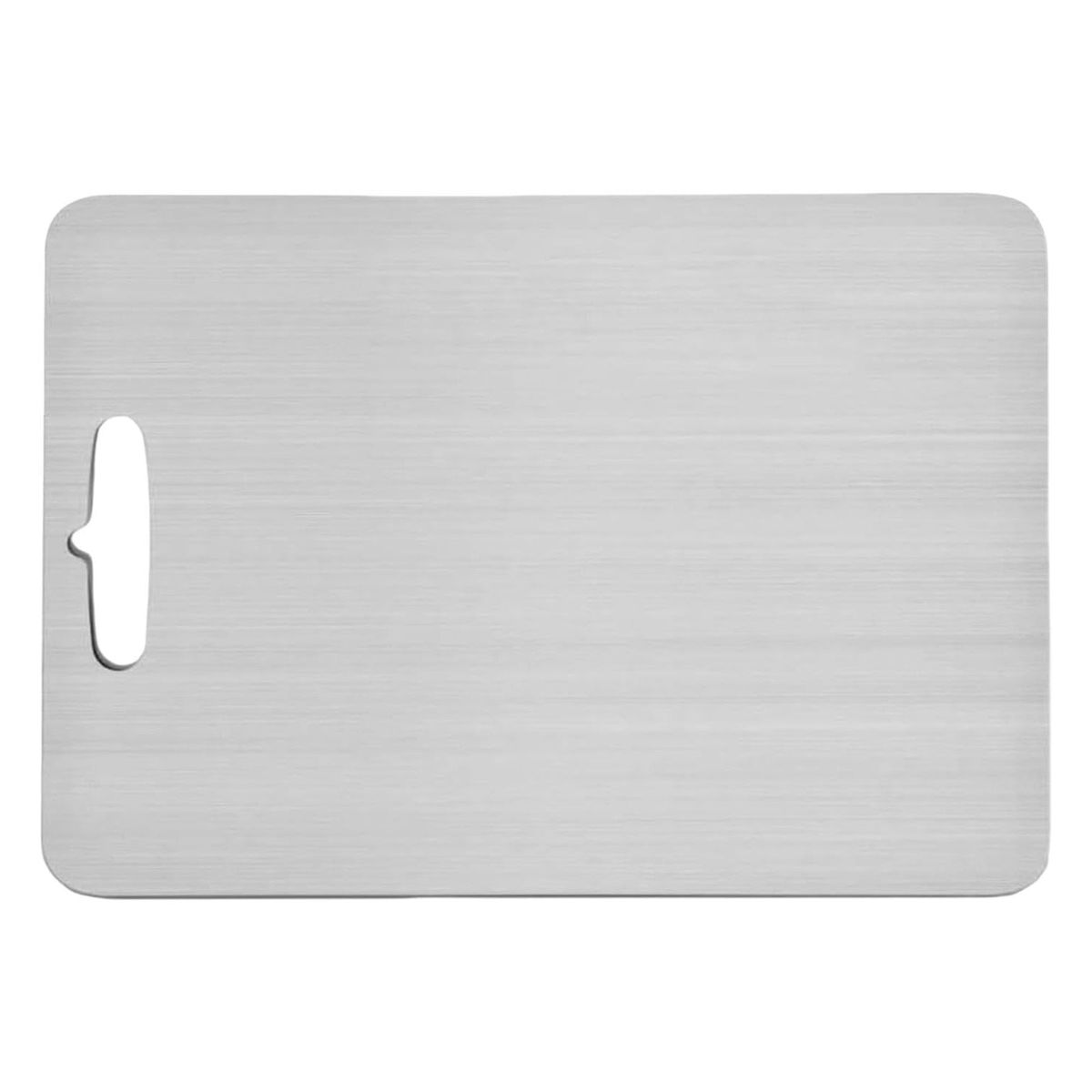 TRIPLE CLEAN - Tabla para cortar alimentos acero 304ss 39 x 28 cm