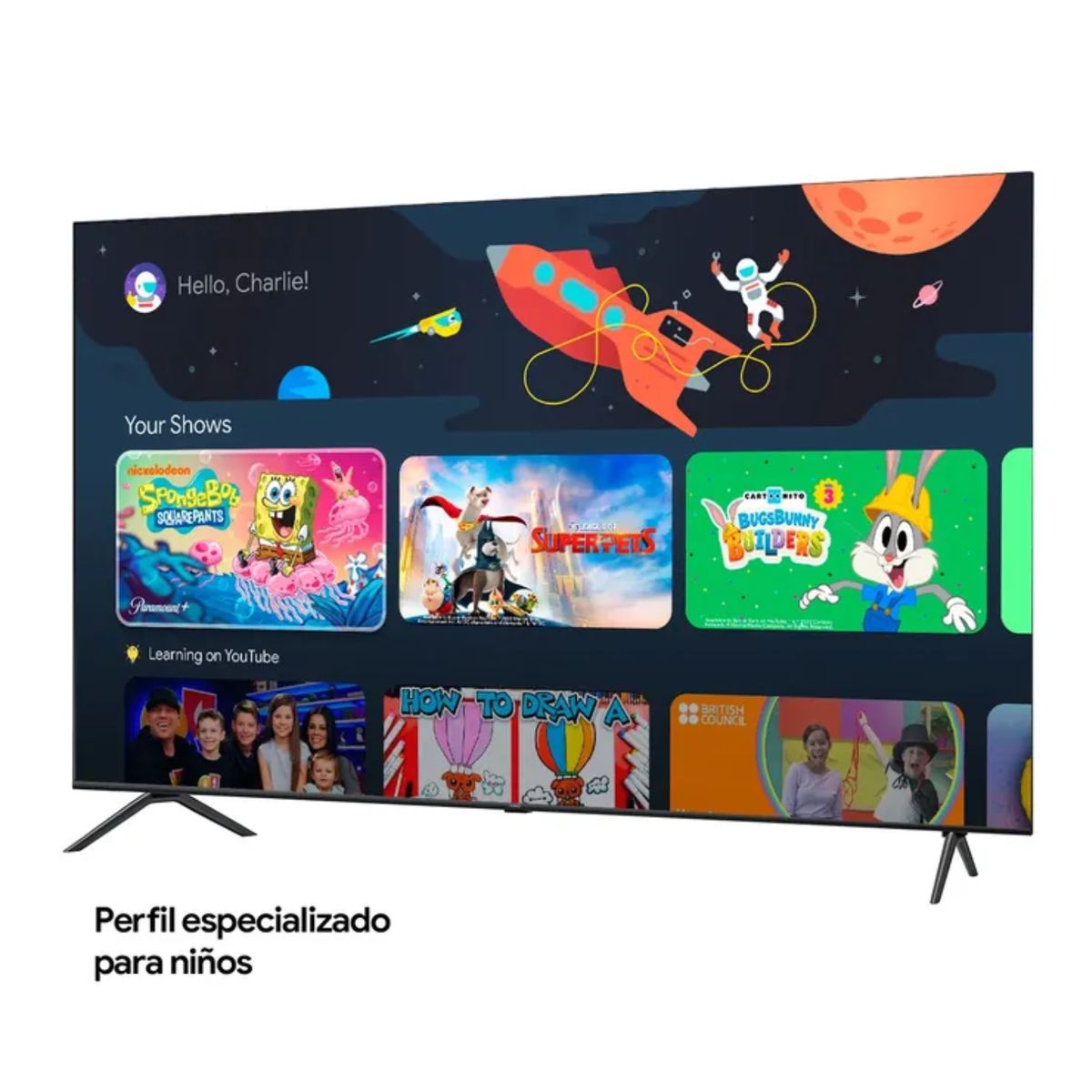 KALLEY - Televisor 70" Kalley 70GQ405 4K-UHD QLED Smart TV Google