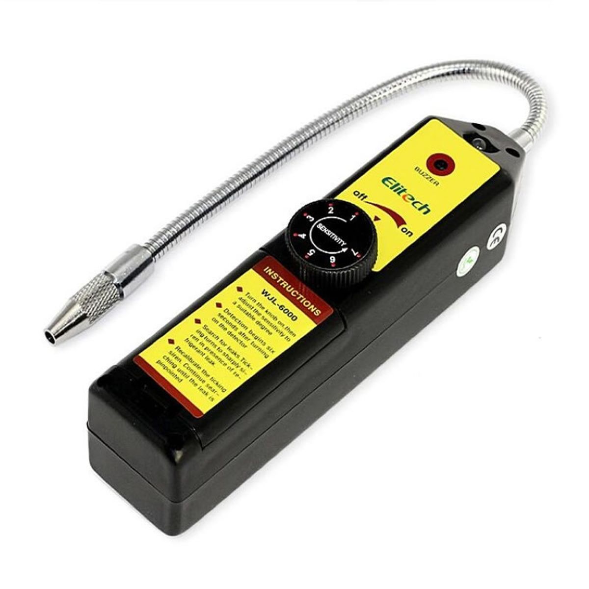 GENERICO - Detector fugas gas refrigerante freon halogeno r134a r22 r410 r502 r12