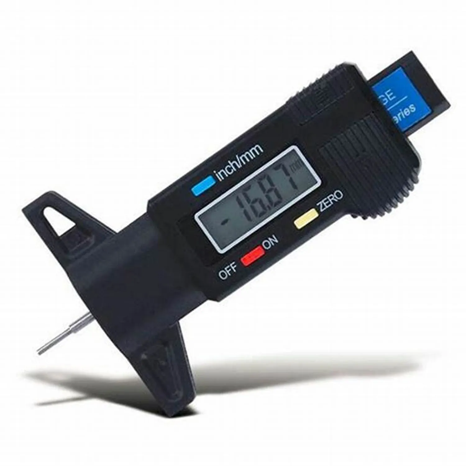 Profondimètre Digital Précis Pour Pneus Voiture - 0-25mm, Acier Inoxydable, Écran LCD
