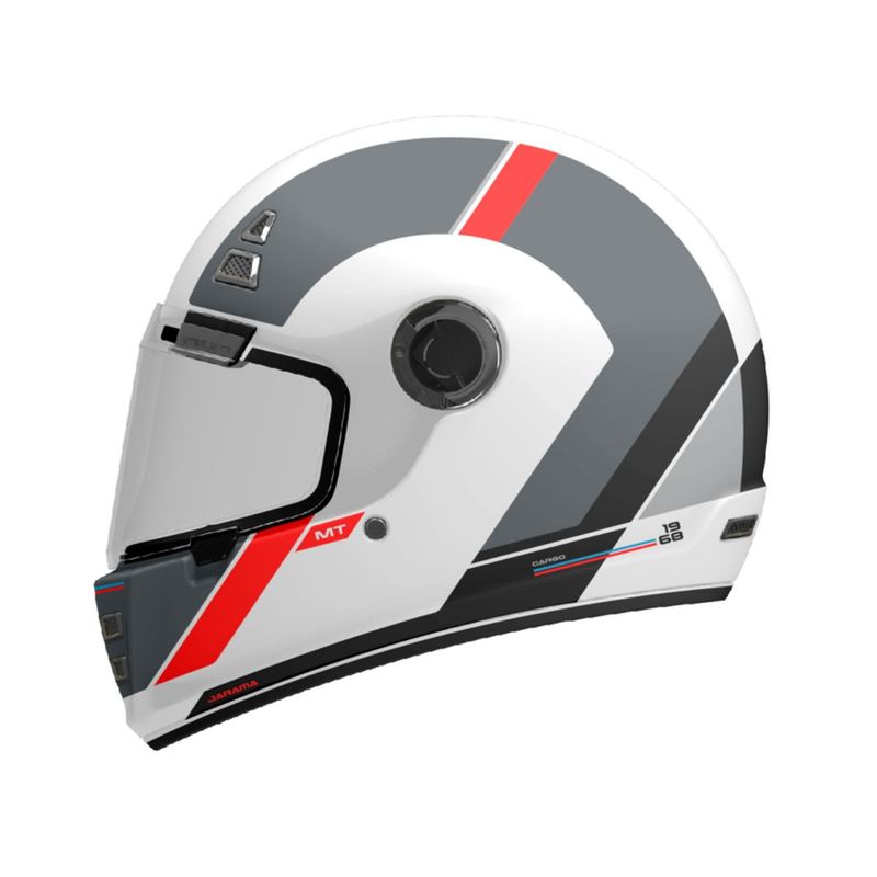 MT HELMETS - CASCO MT JARAMA CERTIFICA ECE2206 CARGO ROJO BRILLO TALLA XL