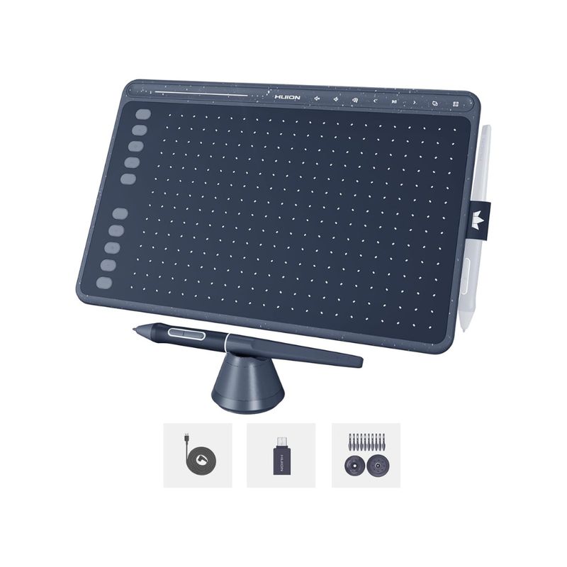 HUION - Tableta Digitalizadora Huion HS611 Space Grey