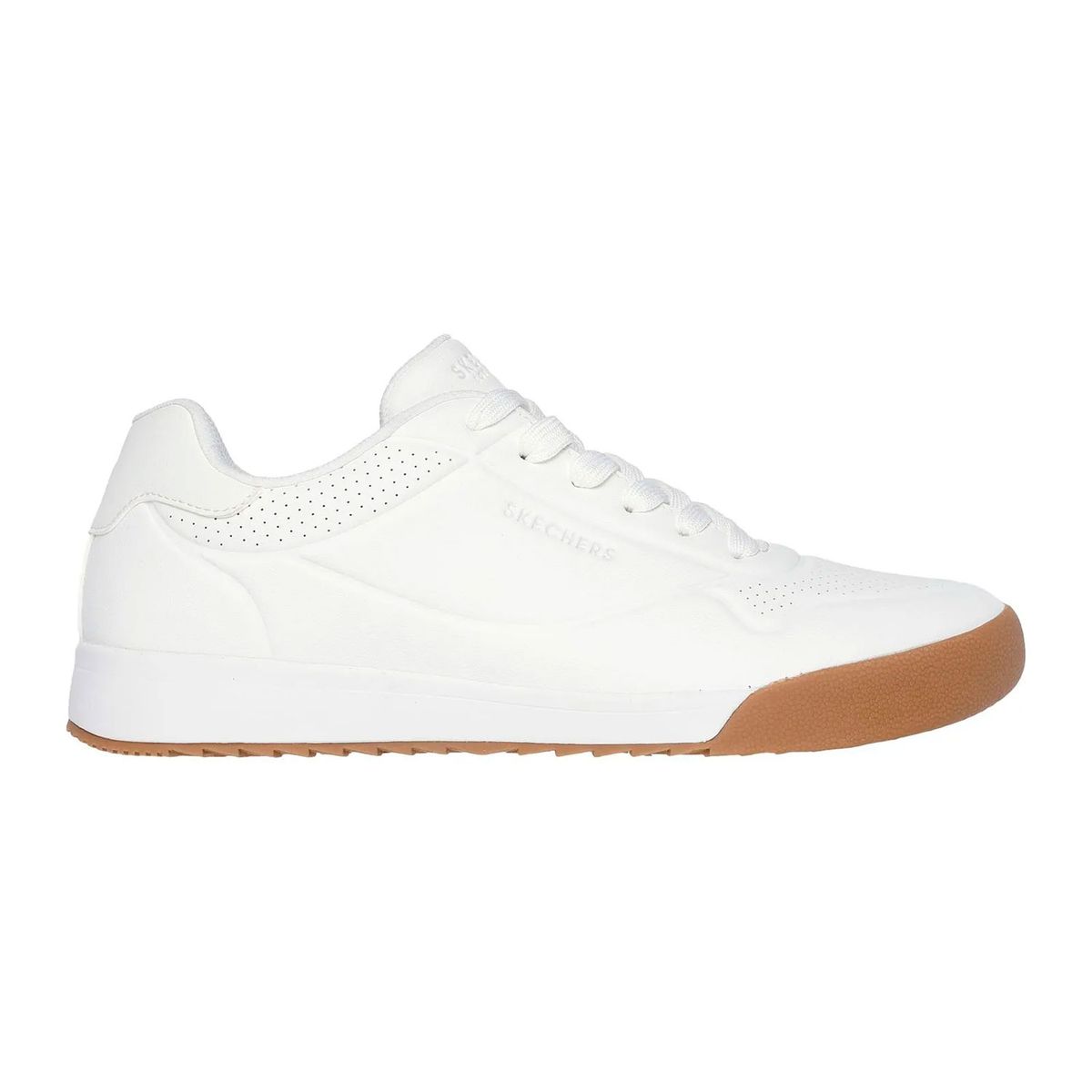 SKECHERS - Tensi Skechers  Blanco Hombre  Zinger-Thearwen