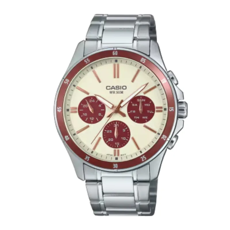 CASIO - Reloj Casio MTP-1374D-5A2V Diseño Deportivo