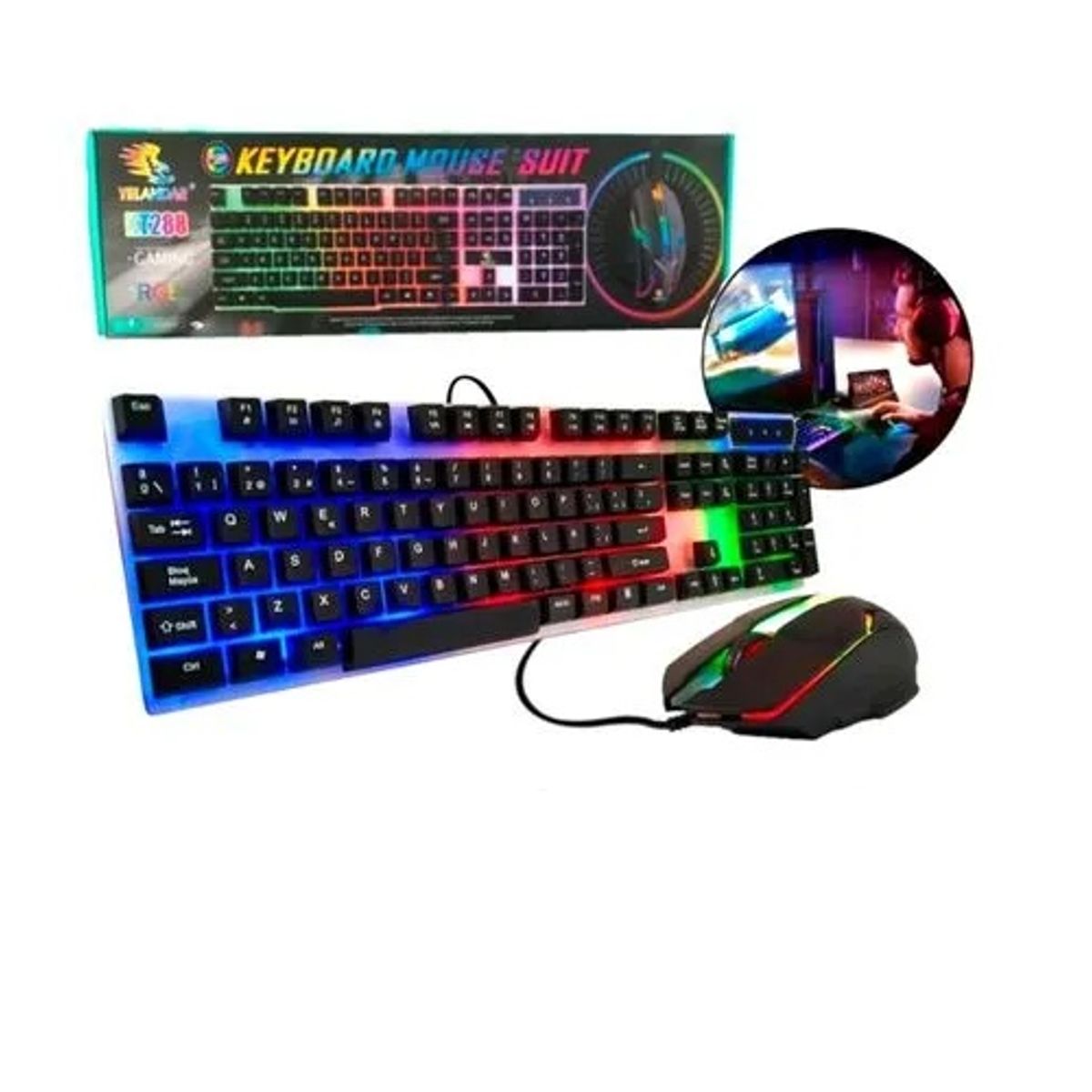 GENERICO - COMBO GAMER KT-28800