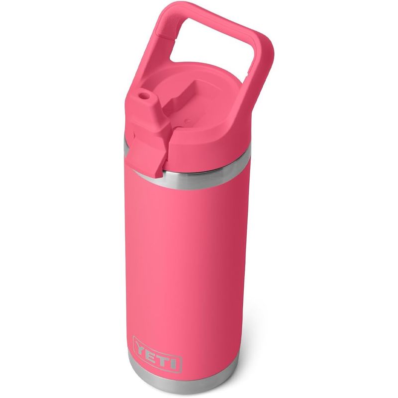 YETI - Botella YETI Rambler 18 oz Acero Inoxidable Aislada Straw Cap