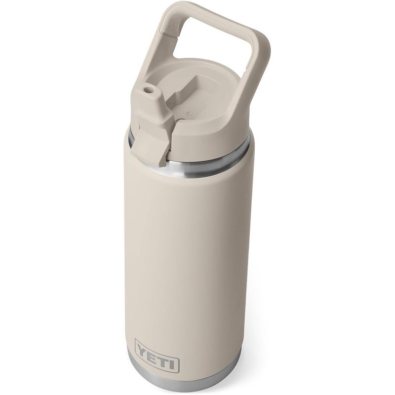 YETI - Botella YETI Rambler 26 oz Acero Inoxidable Aislada Con Popote