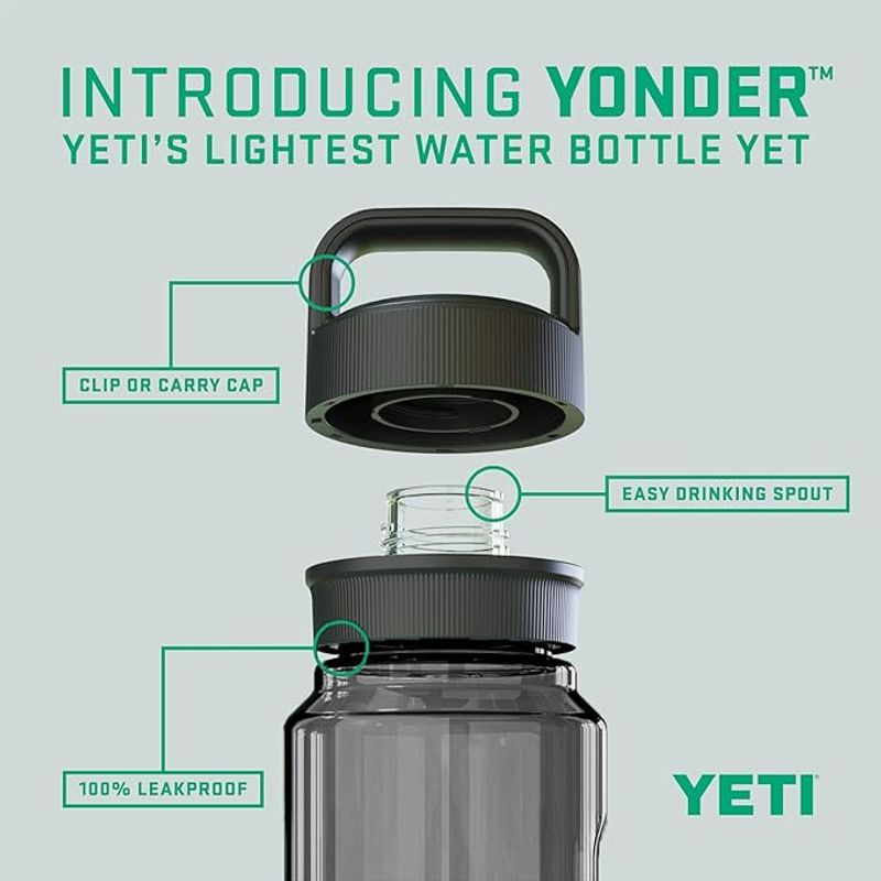 YETI - Botella de Agua YETI Yonder Ligera a Prueba de Fugas BPA-Free