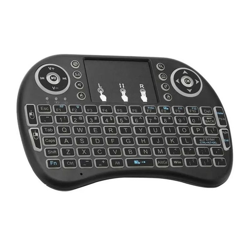 GENERICO - Mini Teclado Inalambrico Touchpad Smart Tv Box Receptor Usb