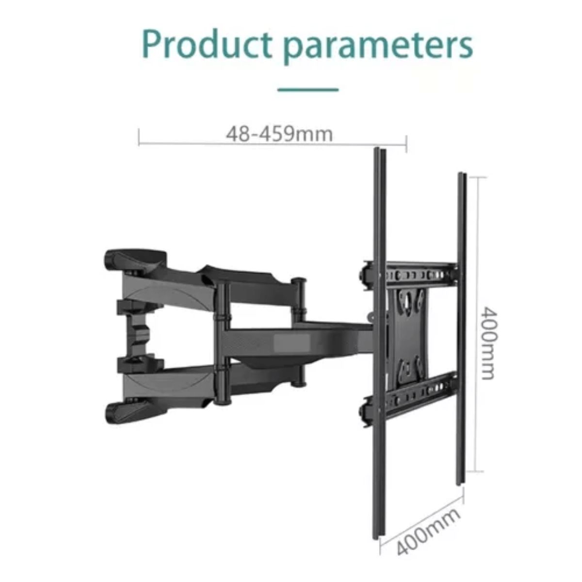 GENERICO - Soporte Doble Brazo Tv Soporte Para Televisor 32 - 70 P5 Color Negro