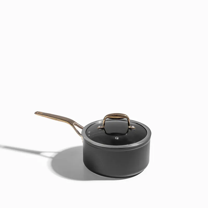 AMBIENTE GOURMET - Olla con mango largo negro y copper 20cm Ambiente Gourmet