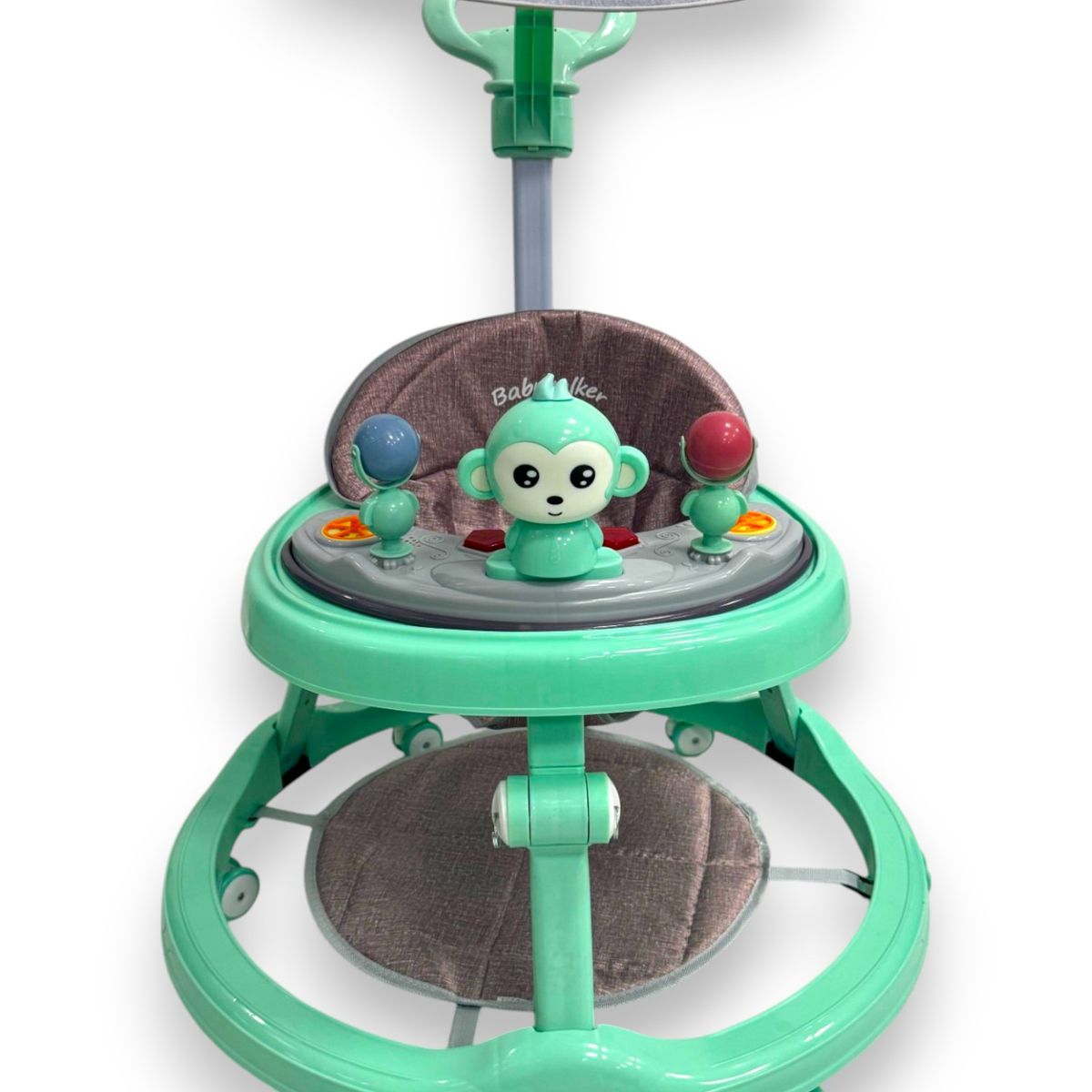 KIDSHOP - Caminador Con Guia Musical Mono 834-B Verde