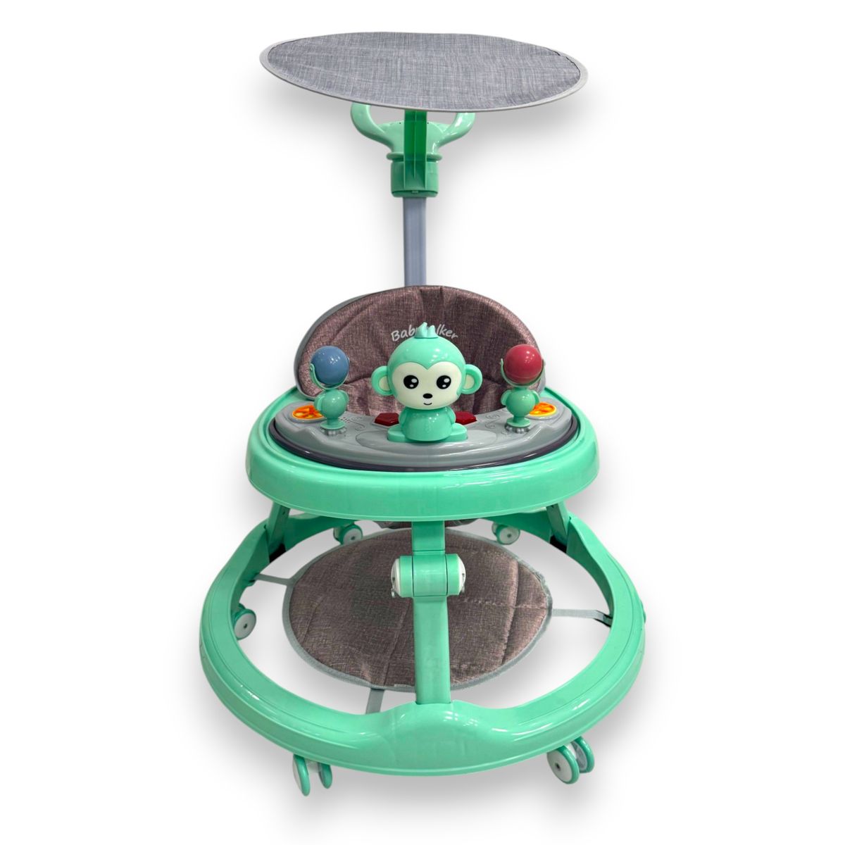 KIDSHOP - Caminador Con Guia Musical Mono 834-B Verde