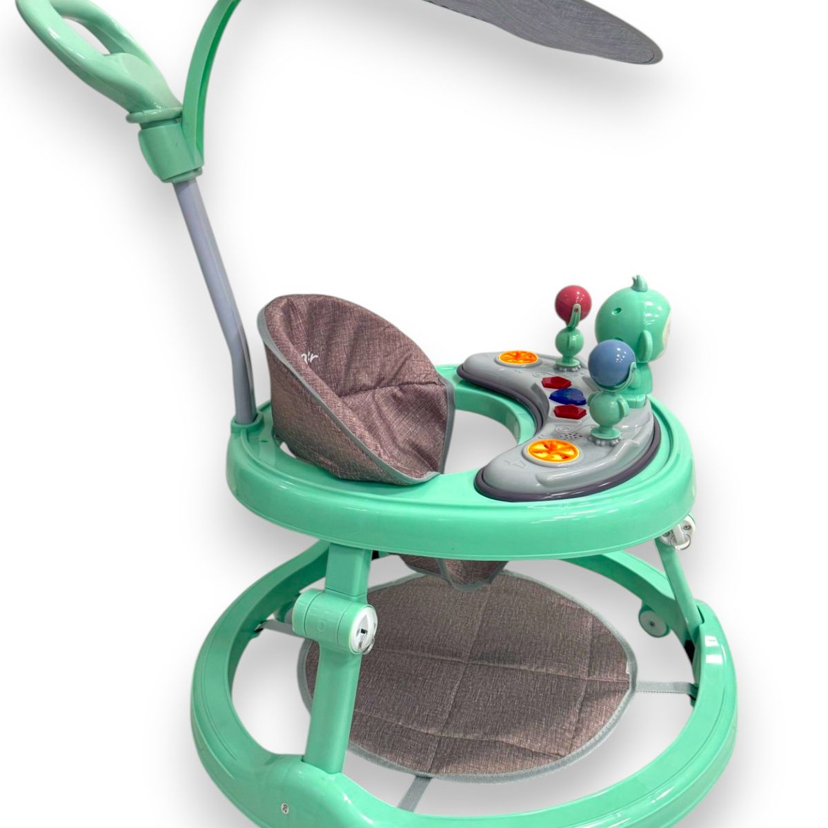 KIDSHOP - Caminador Con Guia Musical Mono 834-B Verde