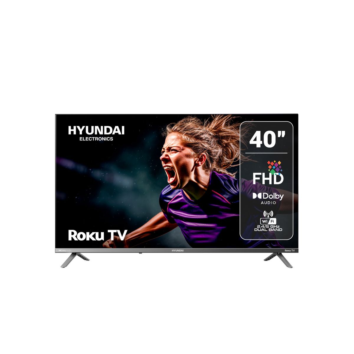 HYUNDAI - Televisor Hyundai Smart 40 FHD - Roku TV