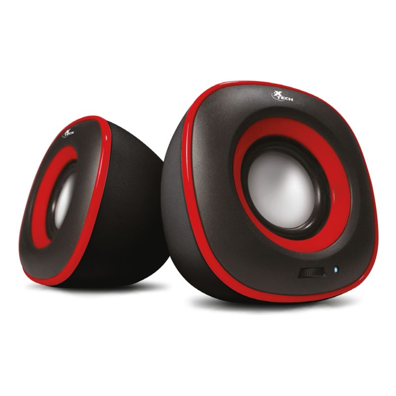 XTECH - Parlantes Usb Estéreo Multimedia 2.0 Xtech Spekter Xts-115rd