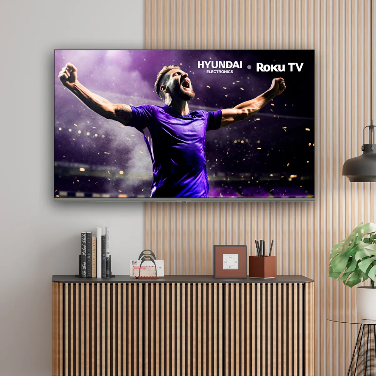 HYUNDAI - Televisor Hyundai Smart 58 4K - Roku TV