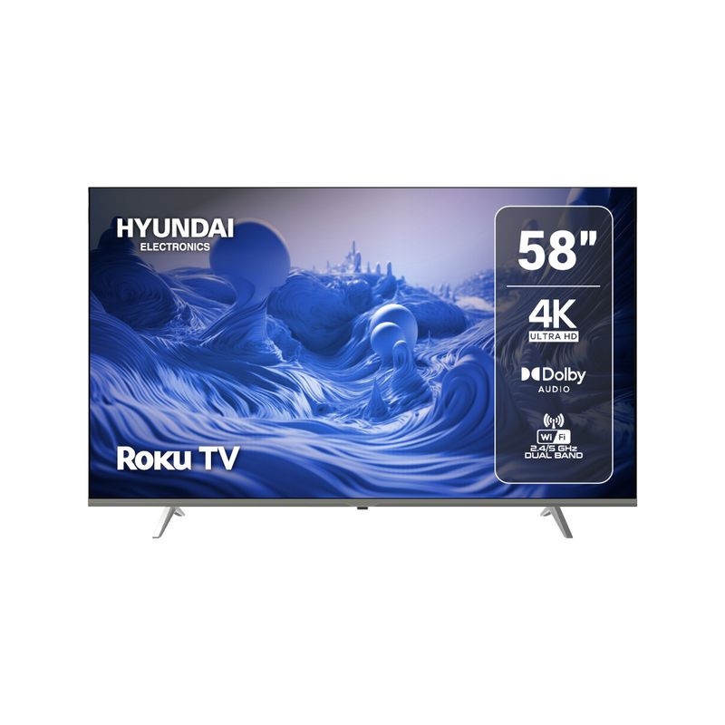 HYUNDAI - Televisor Hyundai Smart 58 4K - Roku TV