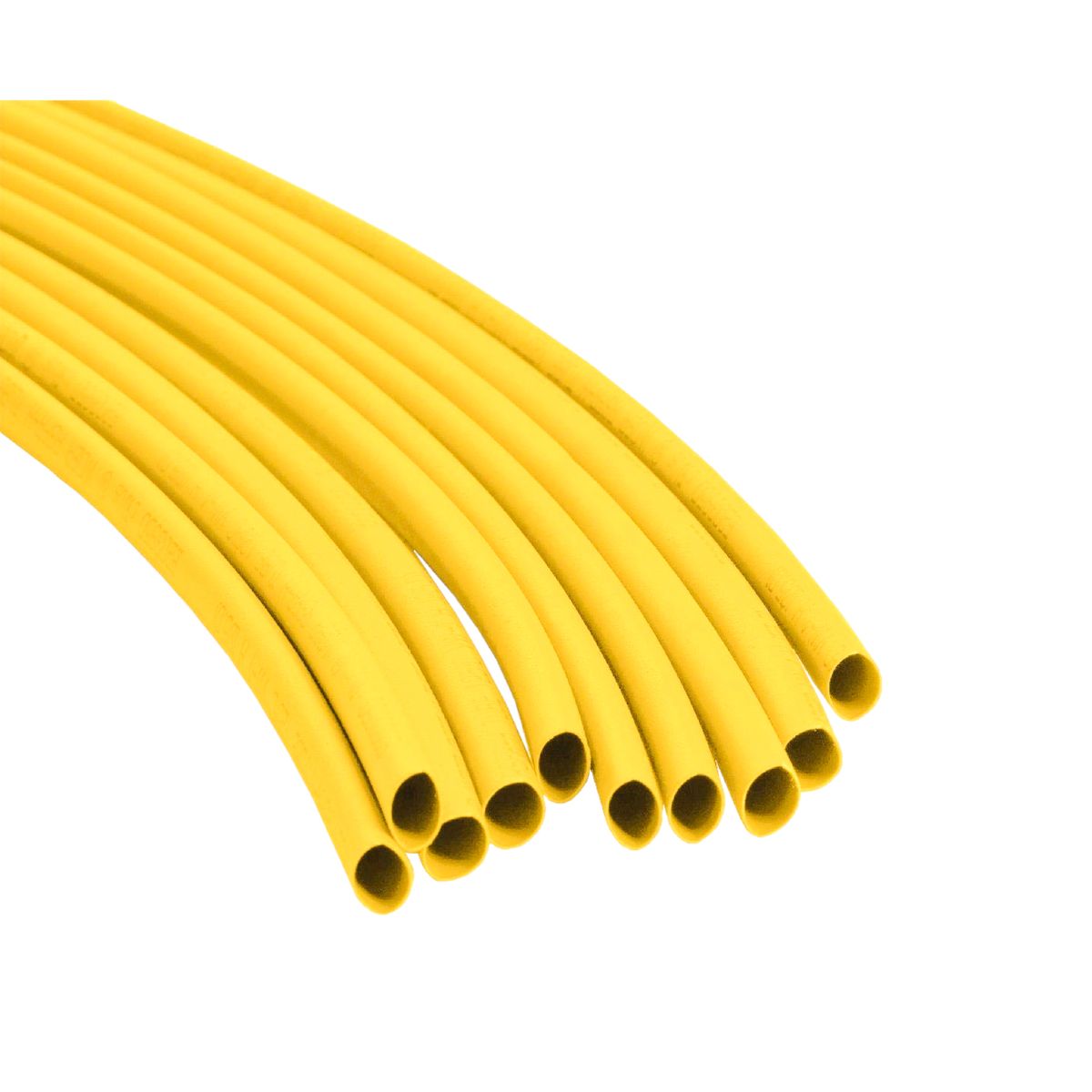 VCP - Funda Tubo Termoencogible 30mm - 1 metro - Amarillo