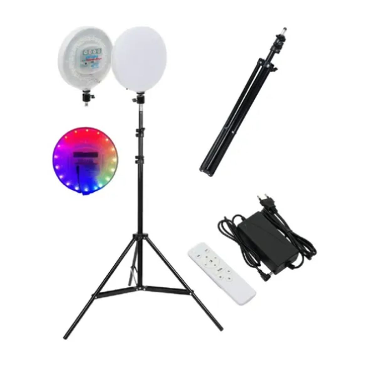 INNOVA - Panel Iluminación Pro Creación De Contenido Rgb Ajustable Trípode