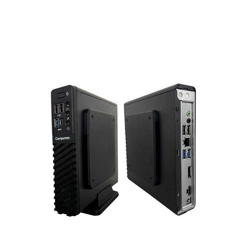COMPUMAX - PC de Escritorio NUC Ryzen 5 5560U 16GB RAM 500GB M.2 + Monitor LG 24