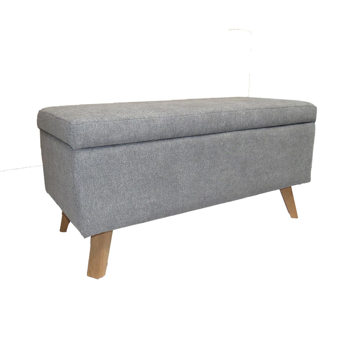 DKO DESIGN - Puff Baul Gris Falcon 46x82x42cm Gris