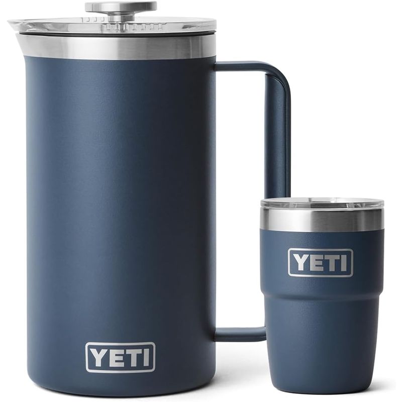 YETI - Juego de Prensa Francesa YETI 34 oz y Taza de 8 oz