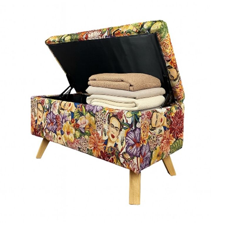 DKO DESIGN - Puff tipo Banqueta Baúl 40x82x42 Frida