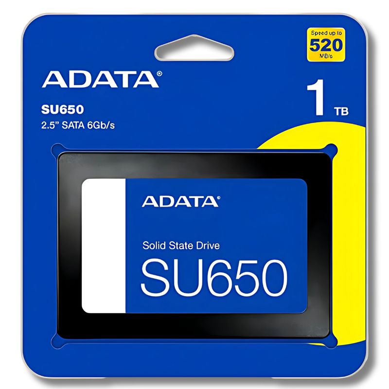 ADATA - Disco de estado solido SSD Adata SU650 1TB SATA