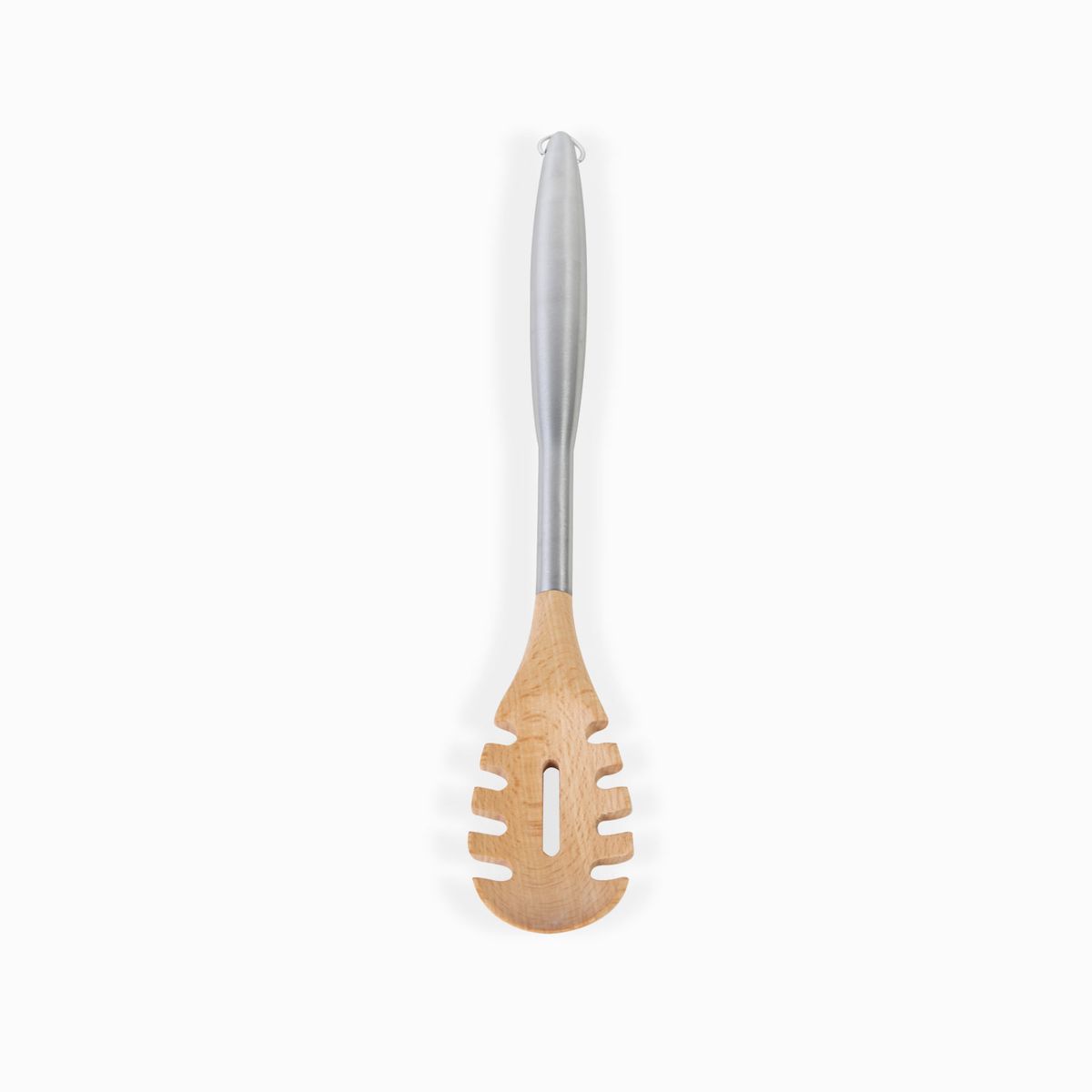 AMBIENTE GOURMET - Cucharon pasta acero y bambu Ambiente Gourmet