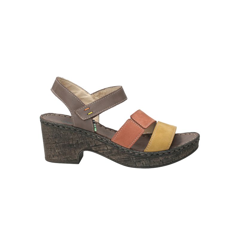 ROCKFORD - Sandalia Cuero Mujer Whiteheaven MULTICOLORYELLOW ROCKFORD