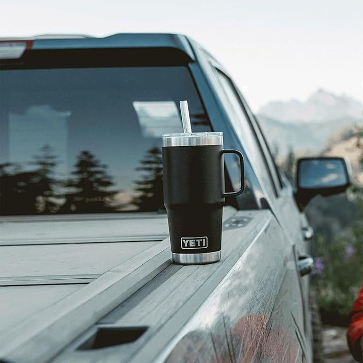 YETI - Tapa con popote YETI resistente y lavable para Rambler 16 oz