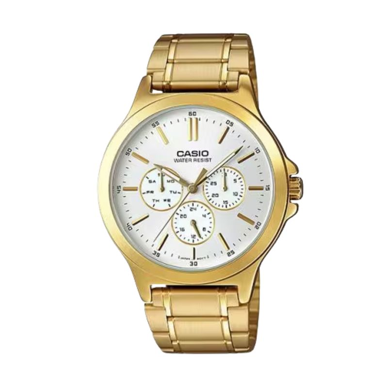 CASIO - Reloj Casio MTP-V300G-7A Diseño Sencillo
