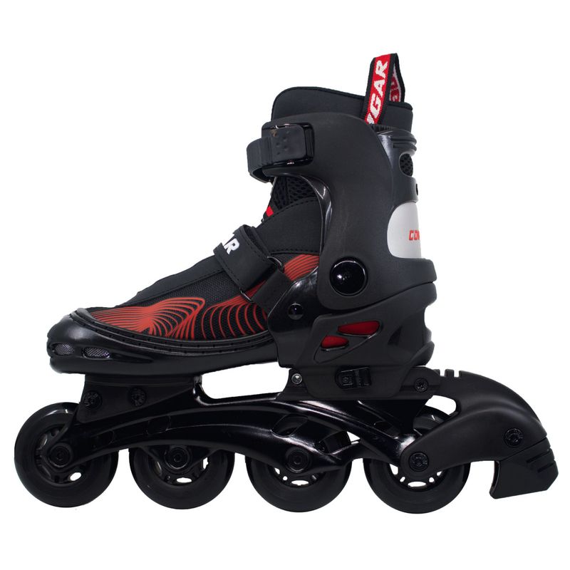 COUGAR - Patines Ajustables Cougar HQ Rojo talla L
