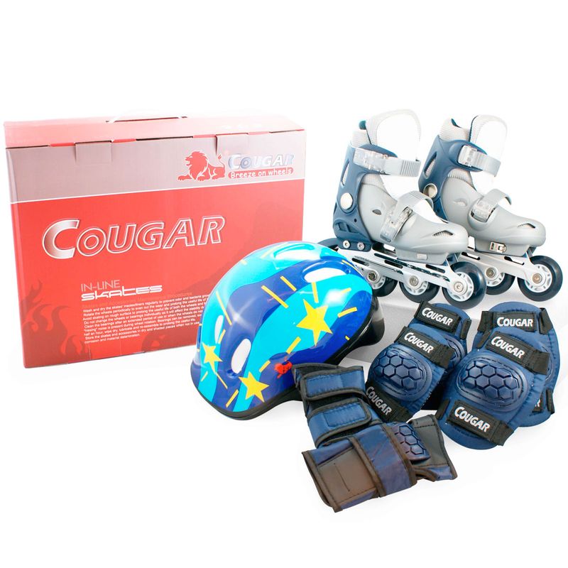 COUGAR - Set de Patinaje Infantil Cougar