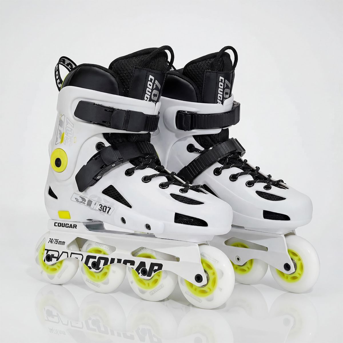 COUGAR - Patines Slalom MZS307-C Blanco 43
