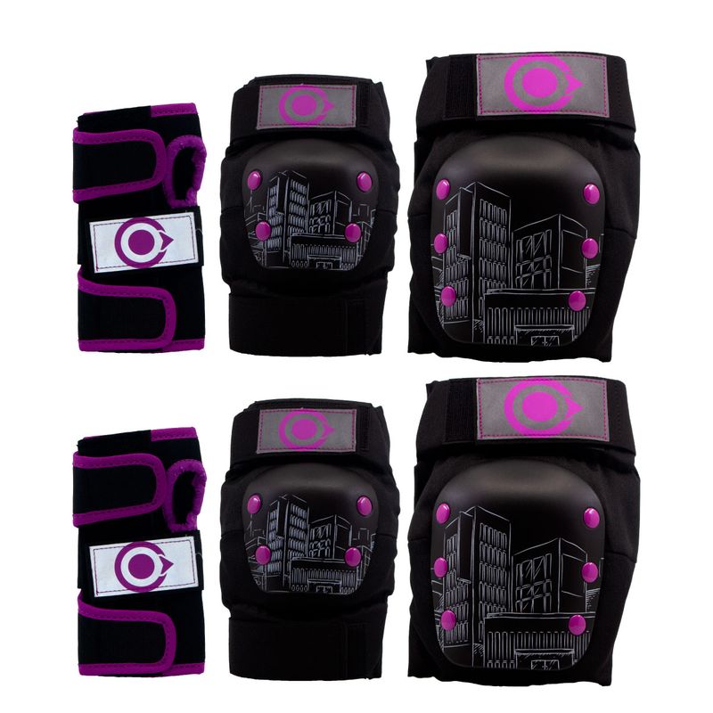 ONWHEELS - Protecciones Urbanas OnWheels Moradas XL