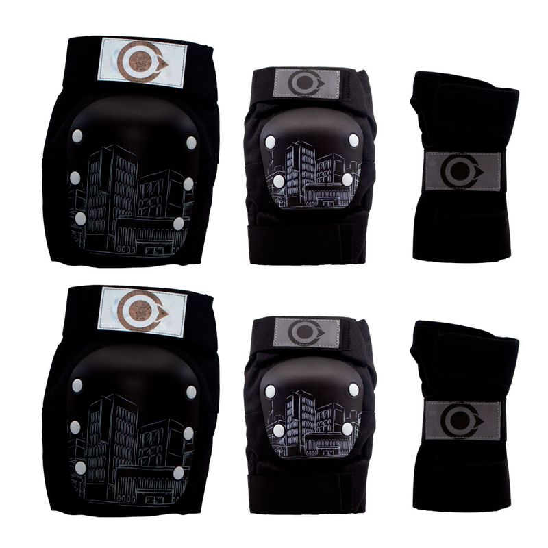 ONWHEELS - Protecciones Urbanas OnWheels Negras XL
