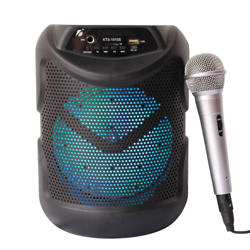 GENERICO - Parlante Inalambrico Con Microfono Ideal Para Karaoke
