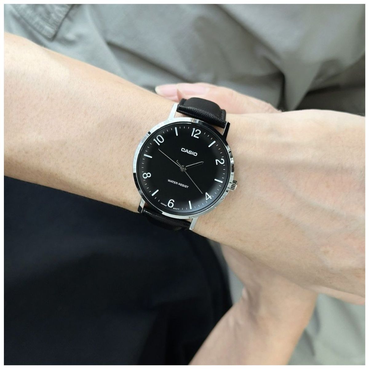 CASIO - Reloj Casio Modelo MTP-VT03L-1B Diseño Casual