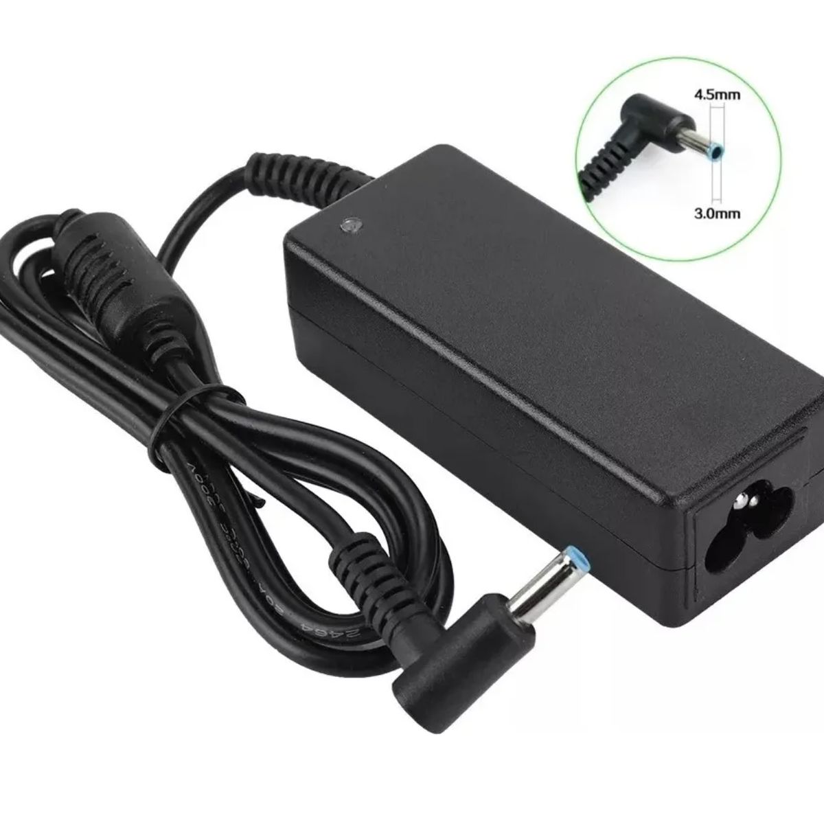 GENERICO - Cargador Para Portátil Hp Punta Azul 195v 231a 45x30mm