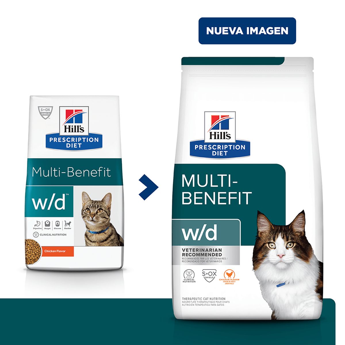 HILLS - Alimento Hills F WD Multi-Benefit Para Gatos 4Lb