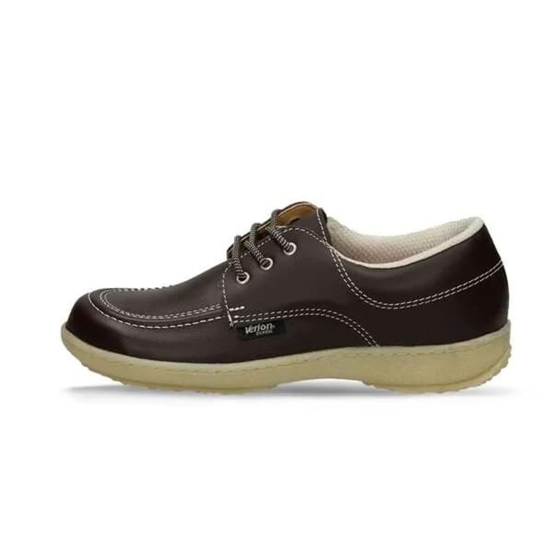 VERLON - Zapatillas Escolar Para Niños Verlon Café Diana Gold
