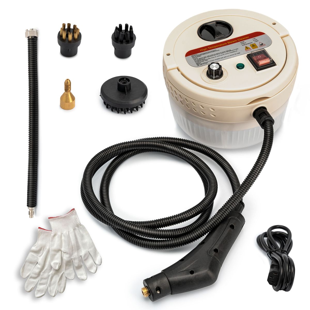 ENERGY PLUS - Limpiadora a Vapor Portátil 3000W - Vaporetto Cocina y Hogar