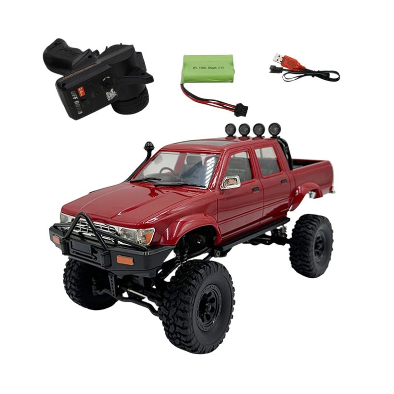 GENERICO - Carro Toyota Hilux Wpl C64 Control Remoto 4x4 116
