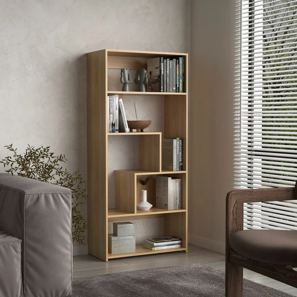 RTA MUEBLES - Biblioteca Louis BLF 11714 Fresno RTA