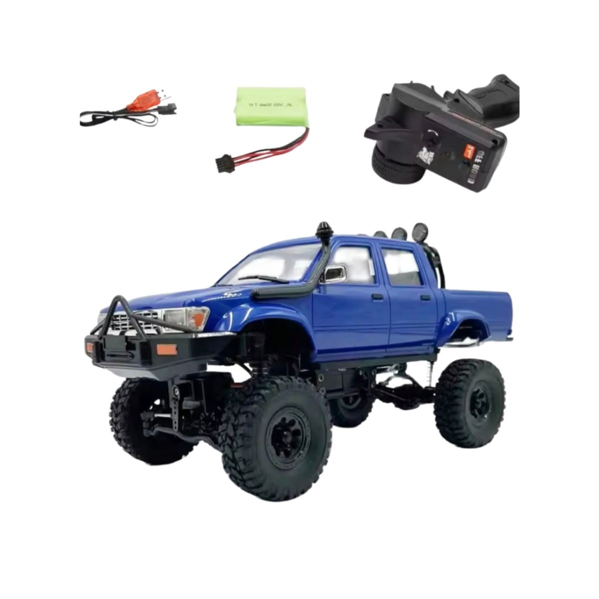 GENERICO - Carro Toyota Hilux Wpl C64 Control Remoto 4x4 116