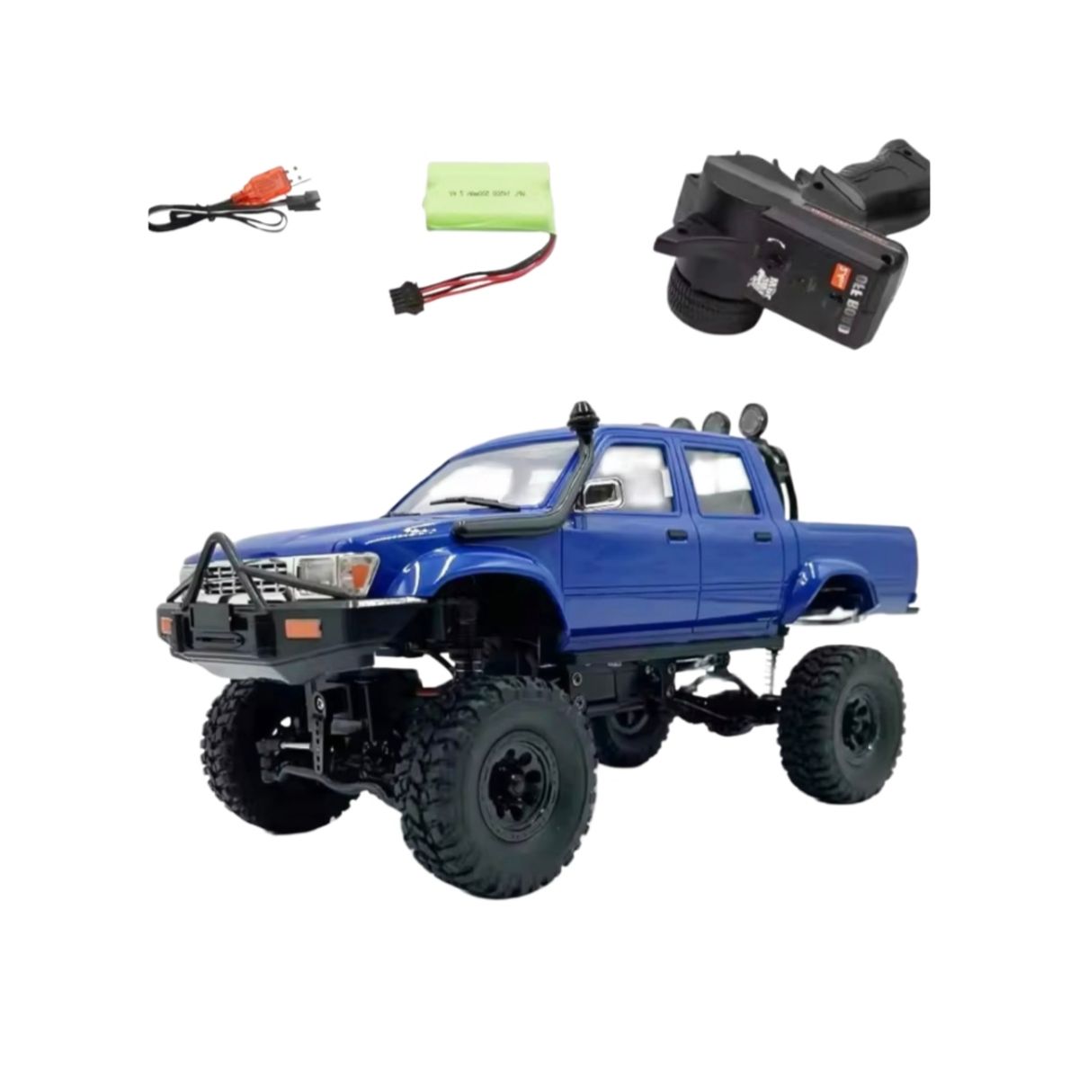 GENERICO - Carro Toyota Hilux Wpl C64 Control Remoto 4x4 116