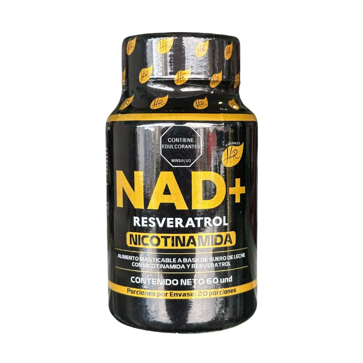 GLOBAL NUTRITION - NAD + Resveratrol 60 Tabletas Natural Health
