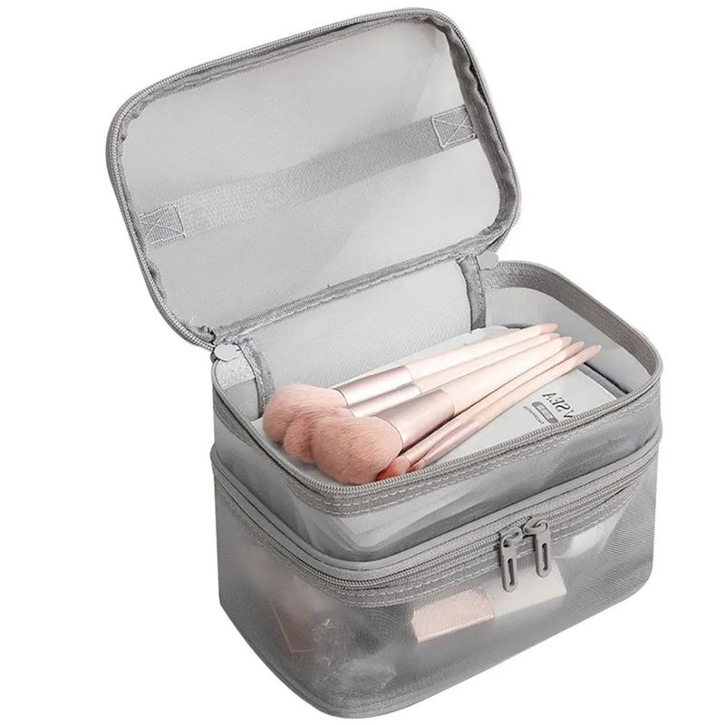 GENERICO - ORGANIZADOR COSMETIQUERA BOLSO MAQUILLAJE NECESERMALLA